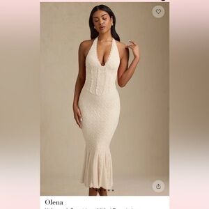 Oh Polly White Lace Gown